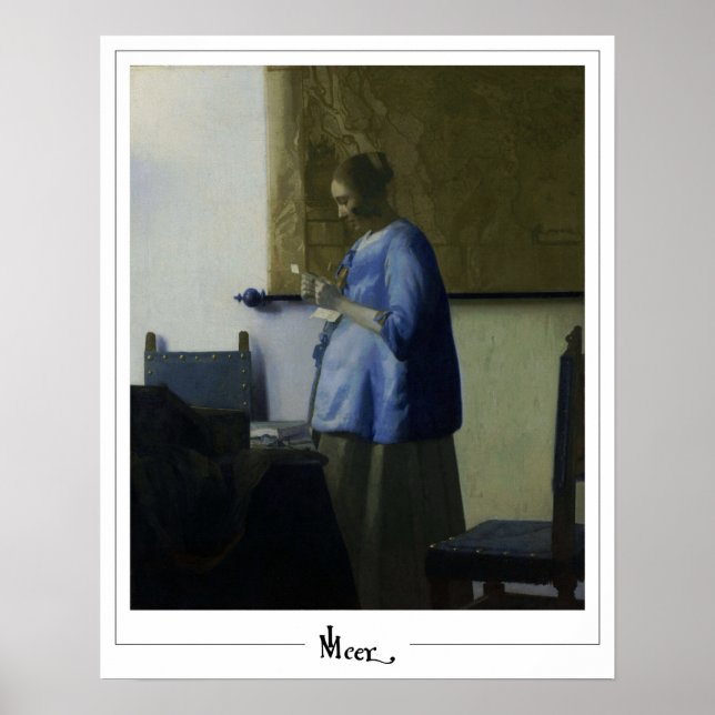 Johannes Vermeer Zedign Art Poster #11 (Front)