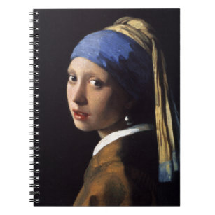 Johannes Vermeer's Girl with a Pearl Earring Notebook