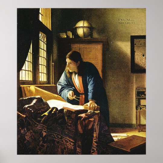 Johannes Vermeer S The Geographer Circa 1669 Poster Zazzle Com   Johannes Vermeers The Geographer Circa 1669 Poster R6eb99836fd9344ea83110fea3f5bfdfc Aorz 8byvr 540 