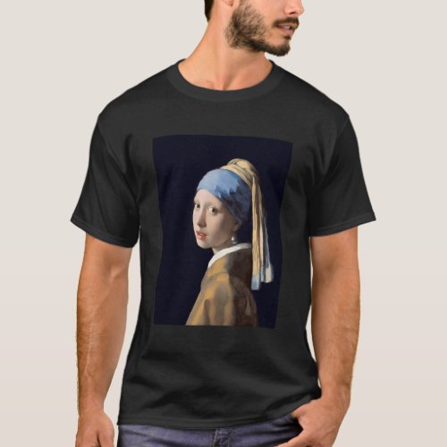 Johannes VermeerS With A Pearl Earring T_Shirt