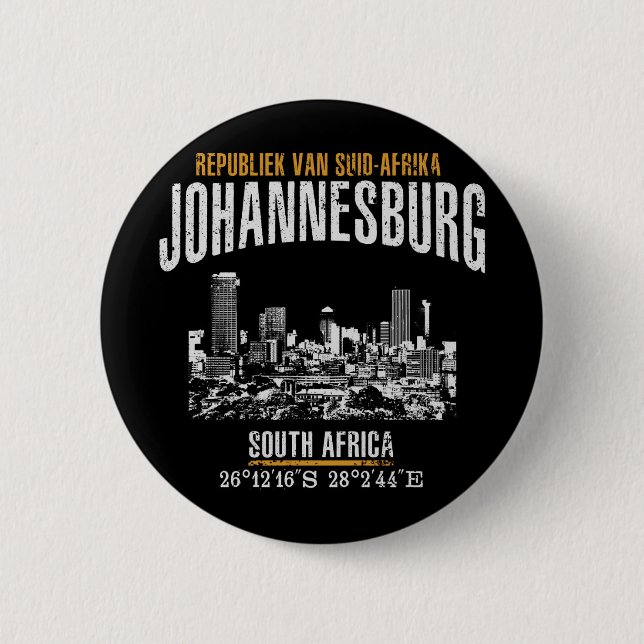 Johannesburg Button (Front)