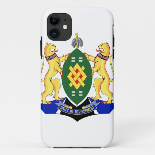 Johannesburg Coat of Arms iPhone 11 Case