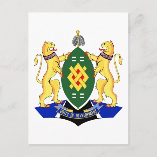 Johannesburg Coat of Arms Postcard