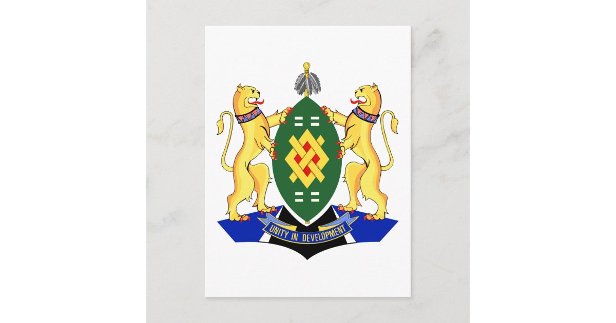 Johannesburg Coat of Arms Postcard Zazzle