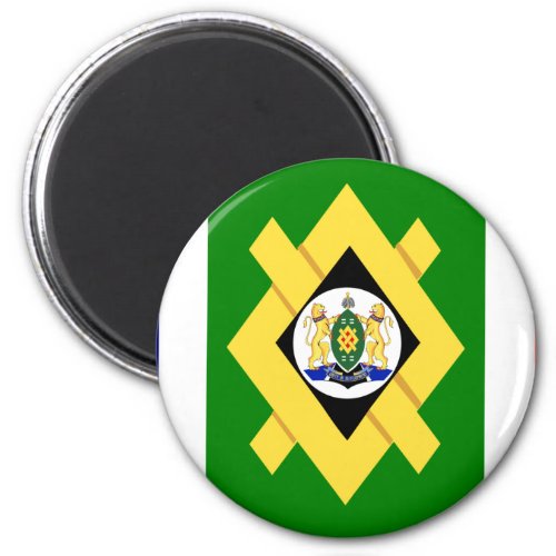 Johannesburg Flag Magnet