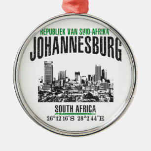Johannesburg Metal Ornament