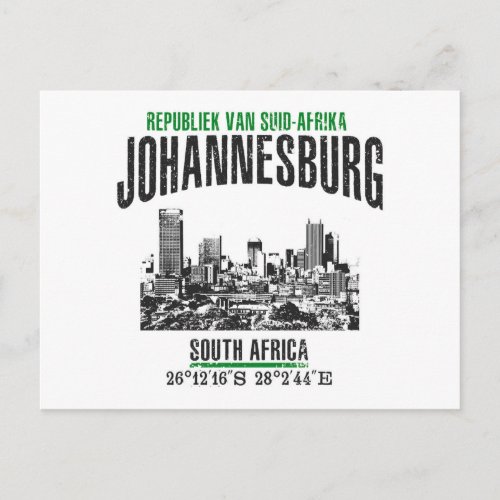 Johannesburg Postcard