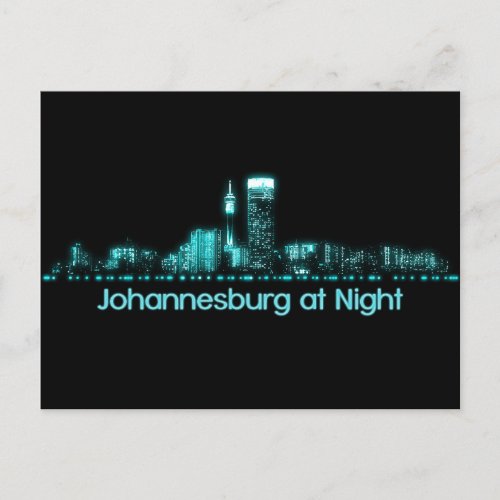 Johannesburg Skyline Postcard