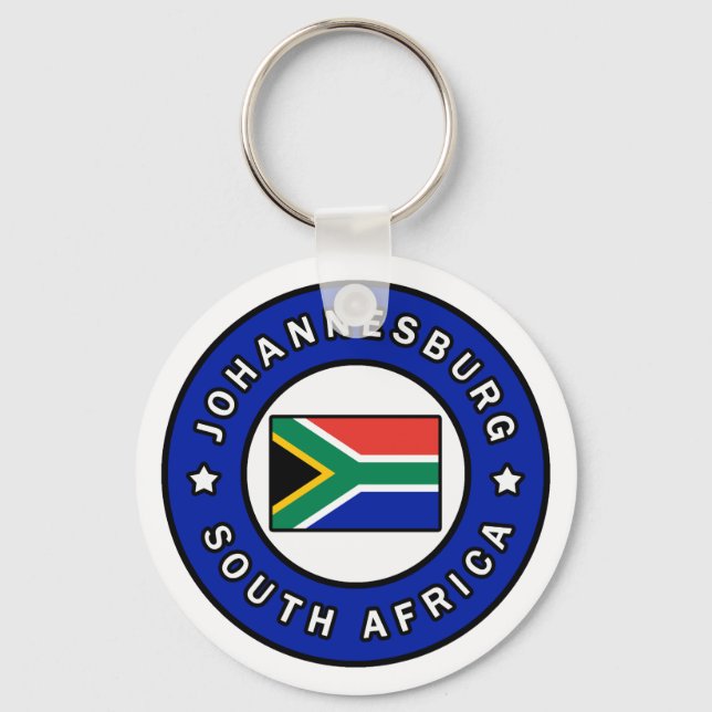 Johannesburg South Africa Keychain (Front)