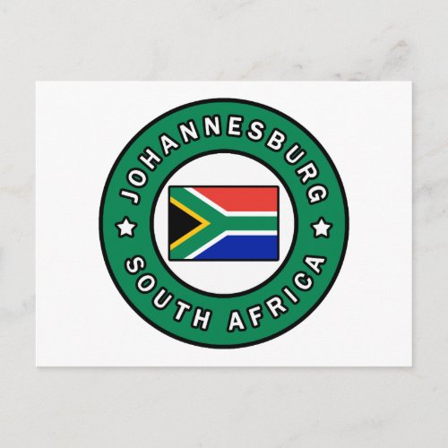 Johannesburg South Africa Postcard