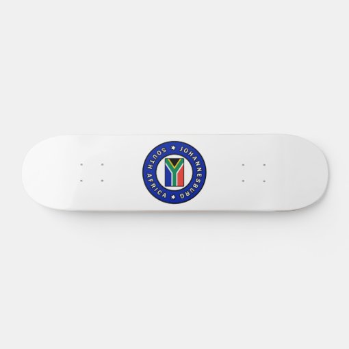 Johannesburg South Africa Skateboard Deck Zazzle