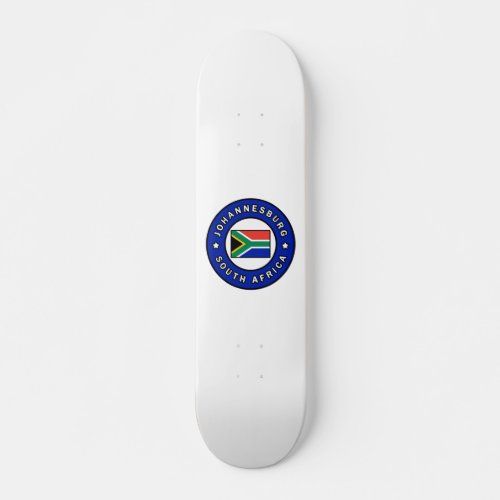 Johannesburg South Africa Skateboard Deck