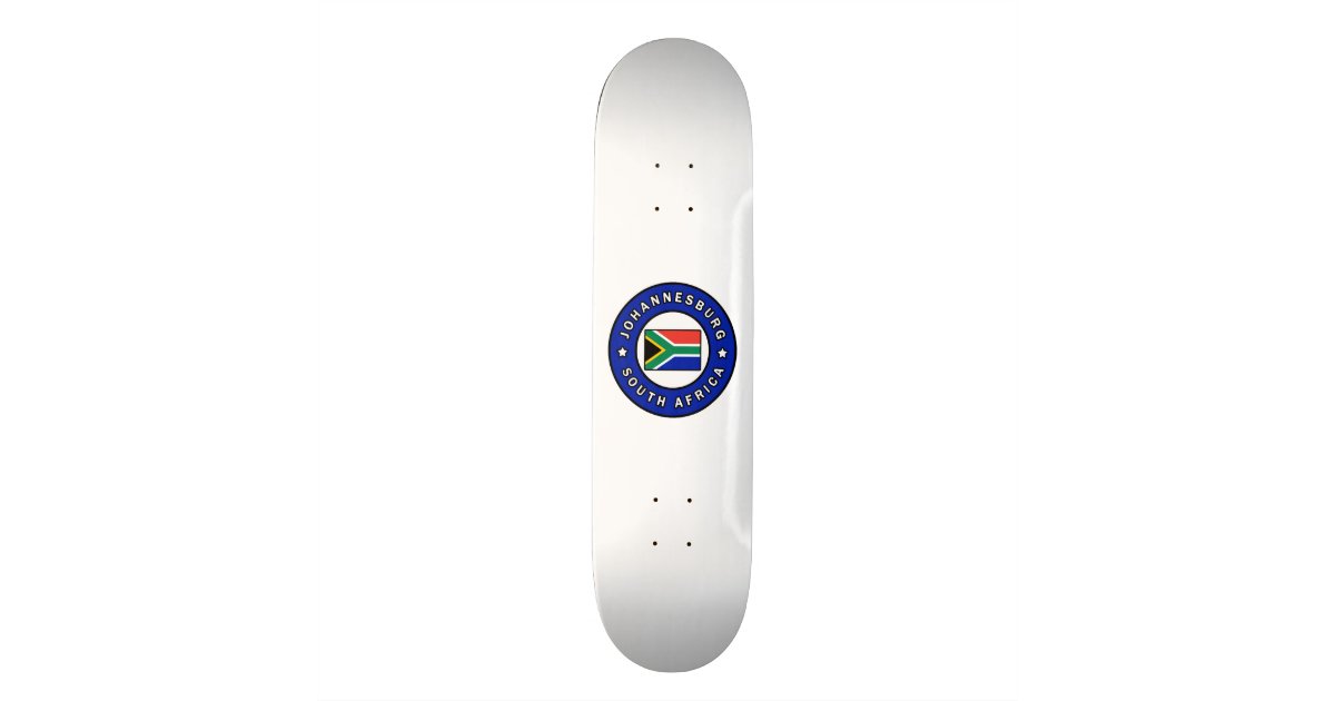Johannesburg South Africa Skateboard Deck