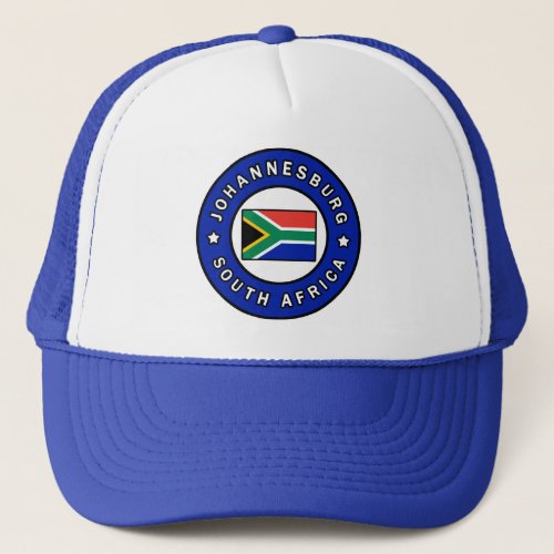 Johannesburg South Africa Trucker Hat