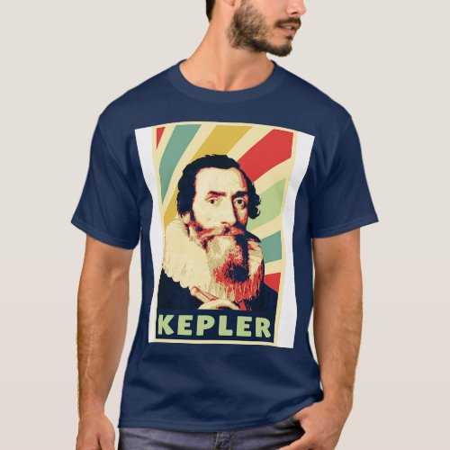 Johanness Kepler Vintage Colors T_Shirt