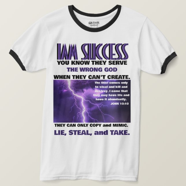 JOHN 10:10 T-Shirt (Design Front)
