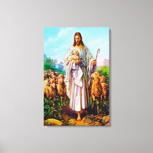 John 107_21 I Am the Good Shepherd Canvas