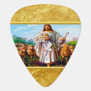 John 10:7-21 I Am the Good Shepherd Guitar Pick