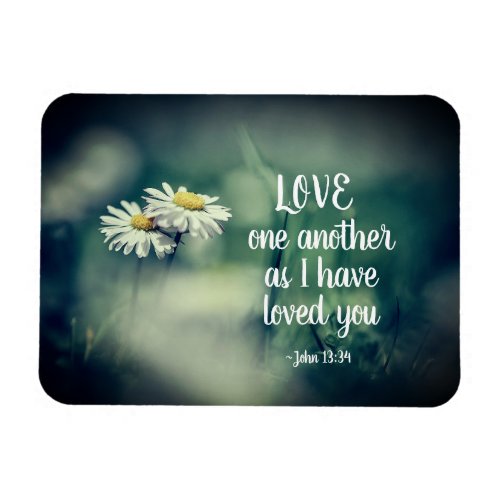 John 1334 Love one another as I have loved you Magnet