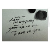 John 14:20 cards (Front Horizontal)