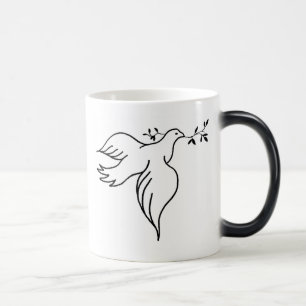 John 14:27 Bible verse Religion Christianity Dove Color Morph Mug