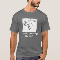 John 14:27 Bible verse Religion Christianity Dove