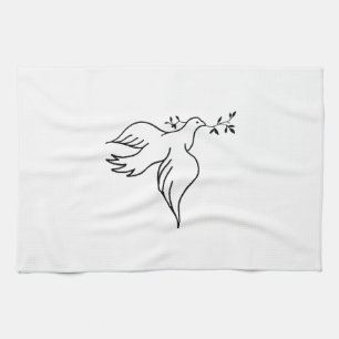 John 14:27 Bible verse Religion Christianity Dove Towel