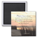 John 14:27 My Peace I Give To You, Bible Verse Magnet at Zazzle