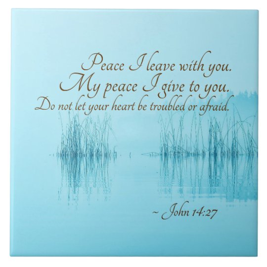 my peace i leave with you kjv