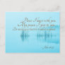 John 14:27 Peace I leave with you, Bible Verse Postcard