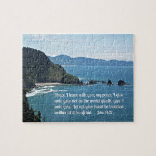 John 14:27 Peace I leave with you, my peace I .... Jigsaw Puzzle