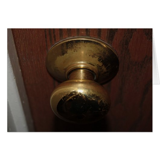 John 14:2-3 Doorknob Card (Front Horizontal)