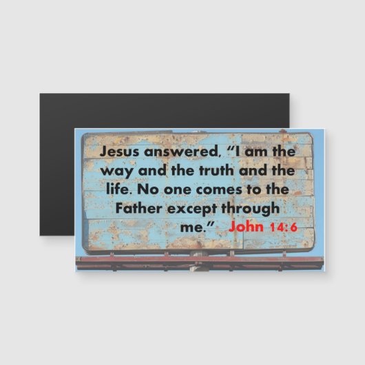 John 14:6   (Front/Back)