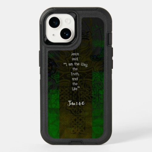 John 146 Bible Verse Inspirational Path Quote OtterBox iPhone 14 Case
