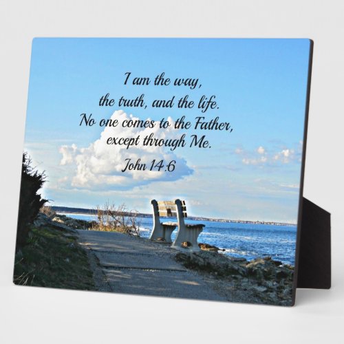 John 146  I am the way Plaque