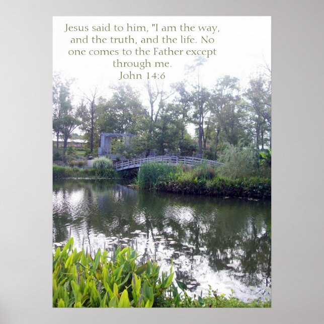 John 14:6 poster (Front)