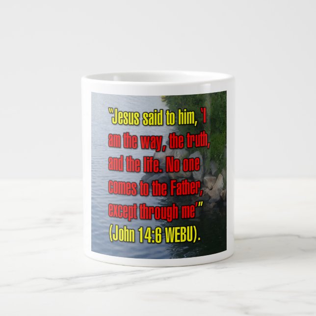 John 14:6 WEBU Mug (Front)