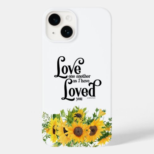 John 1512 Love One Another Bible Verse Case_Mate iPhone 14 Case