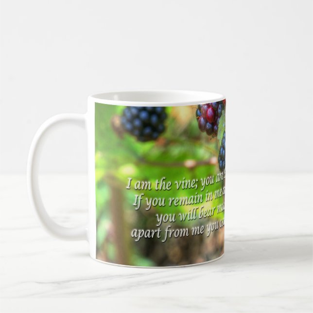 John 15:5 coffee mug (Left)