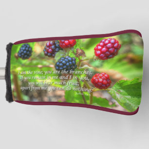 John 15:5 golf head cover