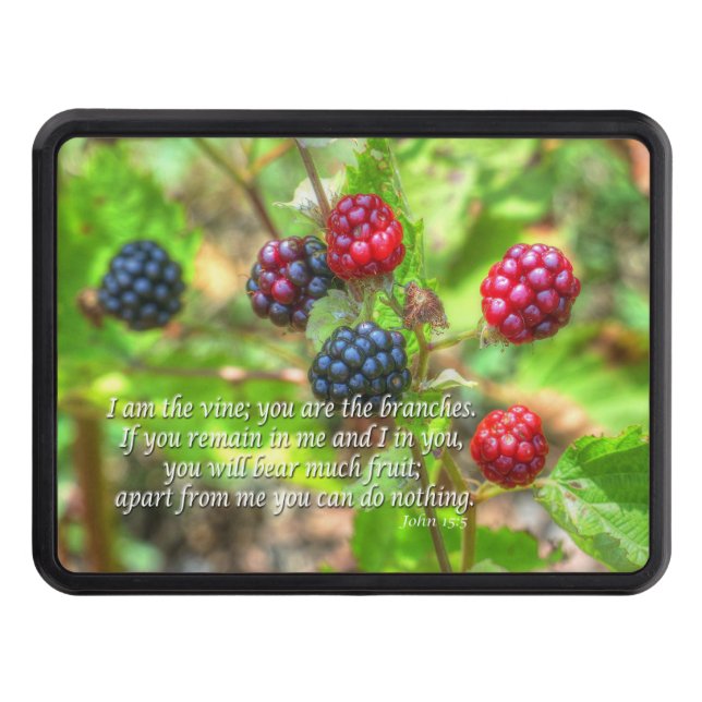 John 15:5 hitch cover (Front)