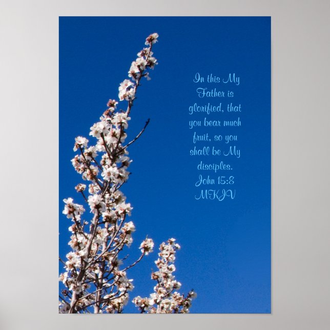 John 15:8 poster (Front)