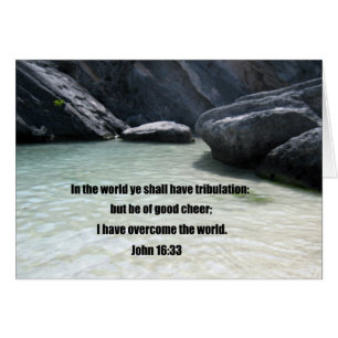 John 16:33 cards