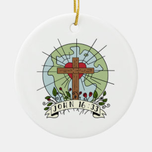 John 16:33 Christmas 2024 ornament 