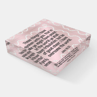 John 16:33  paperweight