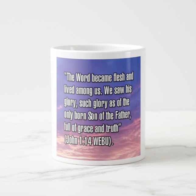 John 1:14 WEBU Mug (Front)