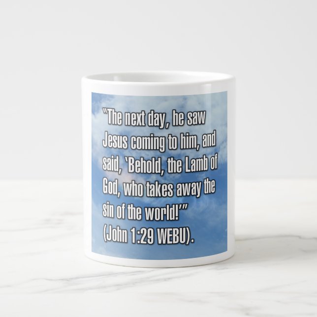 John 1:29 WEBU Mug (Front)