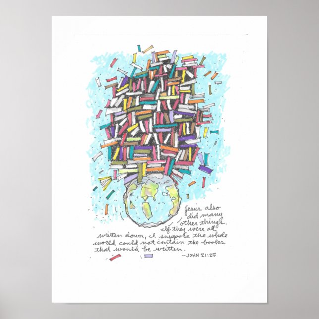 JOHN 21:25 POSTER (Front)