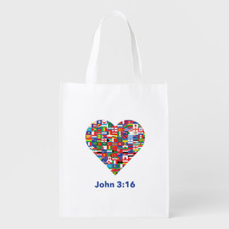 John 316 Reusable Grocery Bag