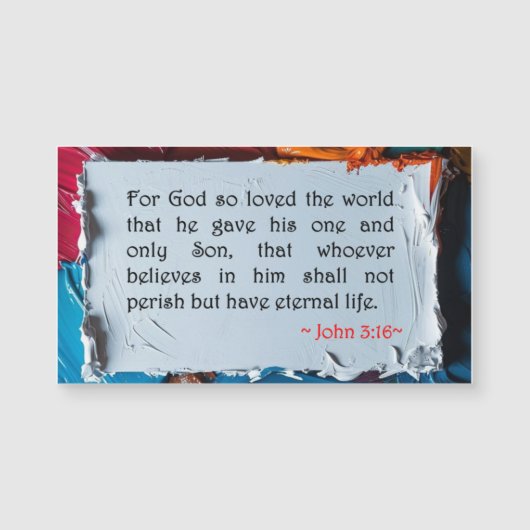 John 3:16 (Front)